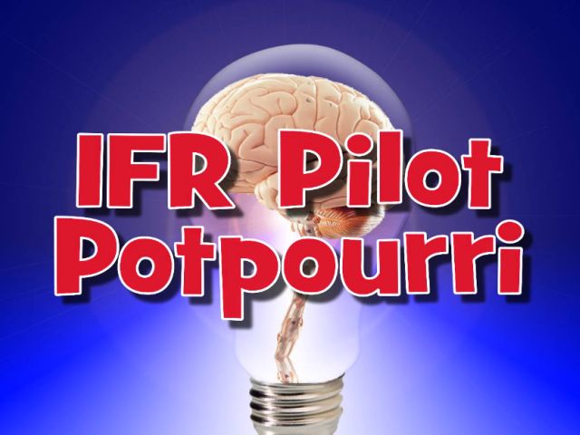 An image of a brain inside a lightbulb with the text "Rod Machado's Instrument Pilot eGround School" in bold red letters over it, embodying the core aspects of Rod Machado's Aviation Learning Center's Instrument Flight Training.