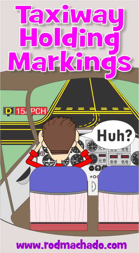 Airport Holding Markings: You Can Fool Some of the People...