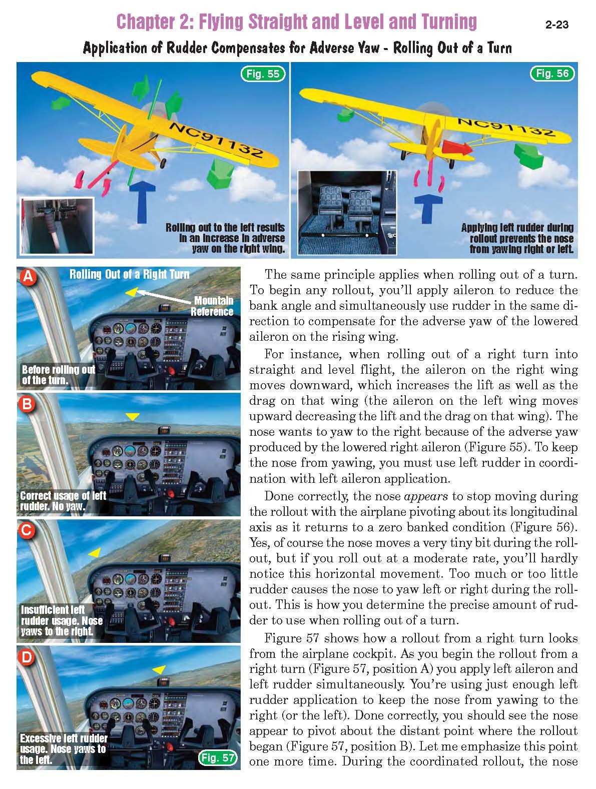 A magazine page showing Rod Machado's How to Fly an Airplane Handbook.