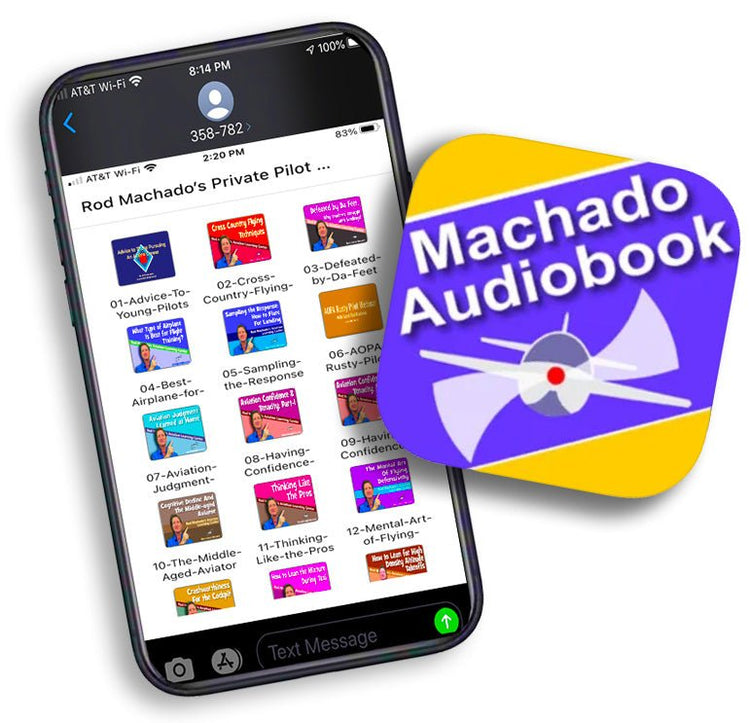Rod Machado's Instrument Pilot's MP3 Audiobook following 2023 Standards.