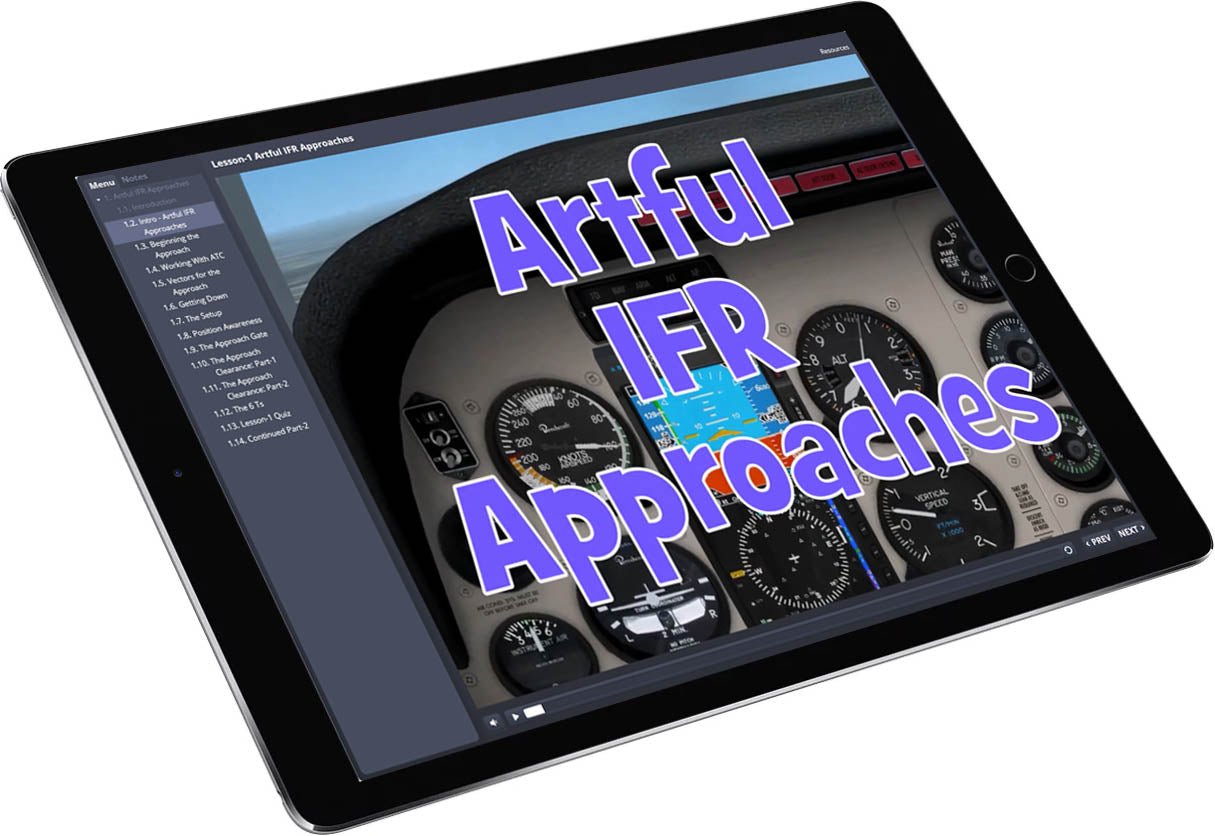Rod Machado's Secrets of Instrument Approaches and Departures are artful eLearning approaches.