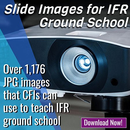 Rod Machado's Unique Instrument Pilot Ground School Images for Flight Instructors: Download ONLY, images are a valuable resource for IFR ground school.
